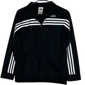 Adidas zip up jacket size girls large (women’s small)